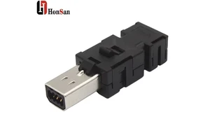 Servo Driver Plug-in Connector A5A6 /XA/XB/X2/X4/X6 Pulse Cable Encoded Linear Motor Cable Plug Connectors 2013595-1