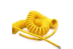 Customized Flexible Curly 2 3 4 5 6 7 8 9 10 12 14 Core Spring Coiled Wire Spiral Cable