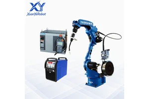 YASKAWA Smart 6-Axis Laser Scanning Welding Robot Arm PLC Motor Fiber Laser High Efficiency Servo-Electric Drive IP67 Protection
