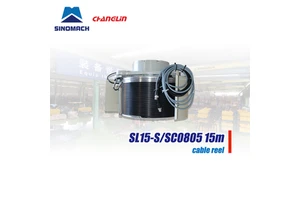 Heavy Duty Cast Iron Cable Reel Industrial Grade Truck Crane Reel for Cable Management