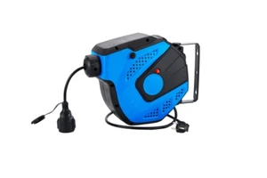 Extension Cord Reel Retractable H07RN-F 3*2.5MM2 X10m Long Industrial Polypropylene Heavy Duty