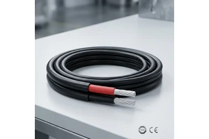ST For PV1-F 1x2.5mm Photovoltaic Solar Panel DC Power Cable For Approved With Tinned Copper Conductor Sample Available