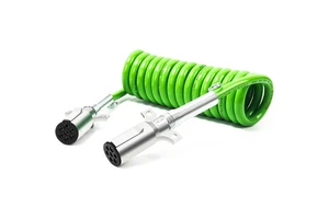 Straight Power Cable 7 Way Pin ABS Electrical Heavy Duty Trailer Cord for Semi Trucks Trailer Tractors