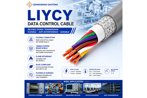 LIYCY Shielded Data Control Cable 2-16 Core 0.2-0.75mm² PVC Insulated Flexible Wire For Signal Wiring OEM CE RoHS