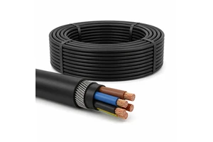 YJV32 0.6/1kV 4 Core 25mm2 IEC XLPE Power Cable Steel Wire Armored Copper Conductor Outdoor Installation