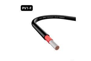 4mm 6mm UV Resistant Solar Cable PV1-F H1Z2Z2-K Solar PV Wire DC Photovoltaic Cable for Solar Panel Installation