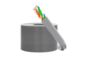 100 Mbps High-Speed Copper PVC Category 5e 8-Core Twisted Pair Ethernet Cable for Network and Home Broadband 300 Meters