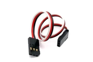 CNC Machined Metal Four/Six-Axis RC Servo Extension Cords for Vehicles Remote Control Toys-Boys 14 Years Male-to-Male Connectors