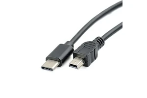 USB-C to Mini USB OTG Cable for Canon Cameras - Transfer Photos and Videos
