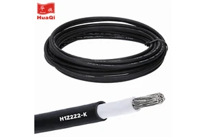 Huaqi Solar Cable H1Z2Z2-K: Tinned Copper Conductor, XLPE Insulation & Sheath, PV Cable