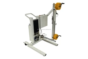 Servo Controlled Mobile Cable Payoff with Lifting Function 120Kg Load Capacity 60m/min Feed Speed for Wire & Optical Cable Reels