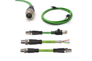 SVLEC EtherCAT Profibus ProfiNet CC Link Cat5e 6A Shielded RJ45 M8/M12 Connector Cable for Automatic Industry
