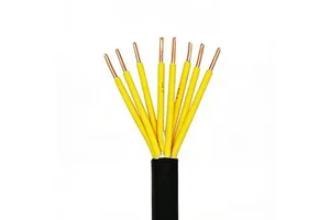 Factory-direct ZC-KVV 8*1.0/14*1.0 Copper-core Class C Flame-retardant Industrial Automation Control Cable