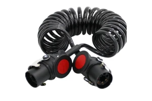 Factory Price Truck Trailer 7-core Wire Extension Cable ABS/EBS Spiral Power Cable