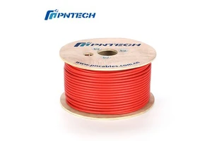PNTECH 100 Meter Solar Cable H1Z2Z2-K 1x6mm2 Dc Copper Electric Wire Cable Solar Power Pv Panel