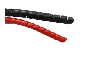 PVC PP Spiral Wrapping Band Hydraulic Hose Wrap Protection Cable Winder Wire Protection Cutting