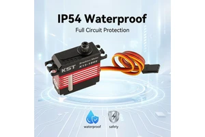 KST X15-1809 Brushless Digital Servo 0.07s High Speed 24kg Metal Gear for Smart PTZ & Optical Tracking Mounts