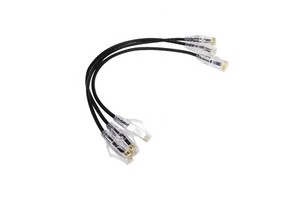 Factory Supply Cat6 Stp Slim 3.5mm Patch cables 10ft Shielded Patch cable For Network Solution