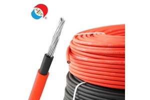 PV1-F 1*4mm² DC Solar Cable - TUV Certified, UV & Weather Resistant For Rooftop Solar Panel Connections