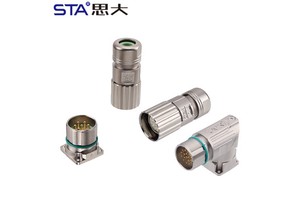 M23 M623 Connector 6 7 9 12 17 Pin Industrial Signal Power Servo Motor Encoder Straight/Angled Male Female Plug Square Socket