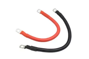 Car Battery Cable Connected in Series with Positive and Negative Grounding 8/10/16/25 Flat Lithium Battery Connection Wire