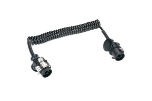 Tractor Ebs Cable 7 Pole Ebs Trailer Truck Electrical Trailer Cable Rubber Truck Spiral Cable
