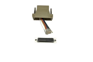 Tenovis System Modem Cable 5 RJ45 8P8C Brass ABS Aerospace Power Microwave Communication Connectors Adapter Male/Female