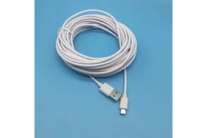 5M 6M 7M 8M 10M 13M Micro USB Extension Cable Pure Copper Security Surveillance Camera Charging Cable Braid Black White Printers
