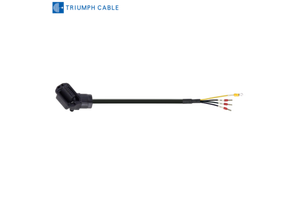 Servo Power Cable JZSP-C7M10F-**-E With Connector Pre-Assembled Power Cable Motor Cable Suitable for Yaskawa