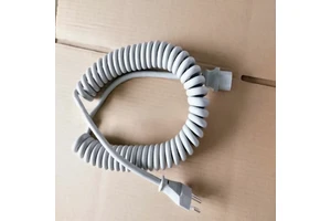 Stranded TPU Spiral Spring Cable Wire ROHS for RV Compatible 1.5mm PVC Insulated for Electrical Appliances