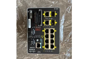 IE-2000-8TC-G-E Industrial Ethernet Switch, 8x10/100/1000BASE-T Ports, Gigabit Uplink, Full Managed,