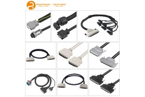 Romtronic Custom Aluminum Industrial Cable Assortment Heavy Duty Connector Cable Automation Equipment PLC Robot Signal PE Jacket