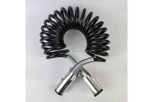 New Danyi Heavy Duty Seven Core Trailer Electrical Cable Flexible Hose 7 Way Plug Wire Black Green 4.5M 28T Max Payload
