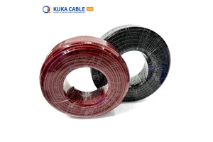 DC Solar System Solar Cable Electrical Cable Wire EN50618 IEC 62930 4mm2 6mm2 10mm2 1000VAC 1500VDC Wire H1Z2Z2-K Pv Cable