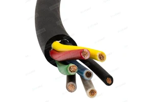 SAE Approved Heavy Duty 14 Gauge 7 Way Conductor Wire RV Trailer Cable Cord Copper Color Coded Cable for Semi Truck