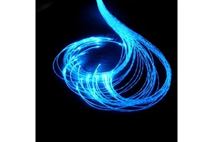 Diy Cable with Clear End Glow PMMA Plastic LED Optical Fiber Light Optimal for Glowing Wires