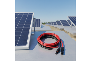 PNTECH Solar Extension Cable 2.5mm2 14 AWG DC-00 1000V 1500V XLPO Insulated TUV Approved Solar Cable