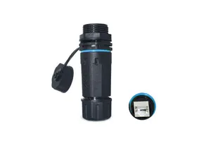 IP68 Waterproof CAT6 RJ45 Ethernet Connector | Panel Mount Network Cable Coupler for Outdoor & Industrial Applications
