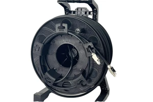 CAT6 SFTP Double Shielded UTP Cable 23AWG Flexible PVC Jacket 1-Channel Handheld Reel for Network Installation
