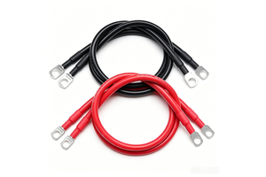 Factory Custom Solar Battery Cable, 12V-48V Copper Wire With SC Ring Terminals High Current Power Connection Cable