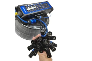 Custom OEM Multi-Channel Low-noise Flexible XLR Connector Audio Cable 20/30/50m Multi-Pair 16/24/32 Channels Xlr Cable Stage Box