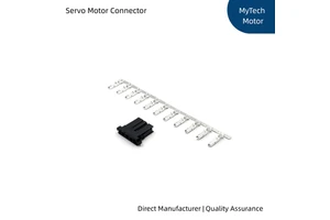 3000 Series Servo Motor Connector 1-178128-3 1 Row Black Dynamic Housing Receptacle Crimp Terminals Female