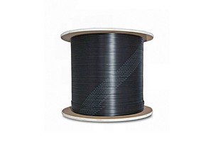 Outdoor Telecom Grade Fiber Optic Drop Cable Single Mode 1 Core 3 Steel Wires Reinforced Butterfly Shape 1000m Length GLGW Brand