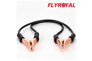 Heavy Duty 2 Gauge Copper Clamp PVC Jacket Insulated Handle Outdoor Car Truck Battery Emergency Starter Jumper Cable
