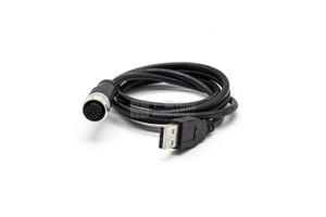 M12 to USB Cable Male 4 5 Pin 4pin 12pin Female Micro Microusb M8 5p Wire RS485 a Code Connecting Molded Angled MINI