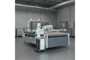 Automatic Digital Polythene Cutter Honeycomb Cardboard Paper Cutting Machine CE New