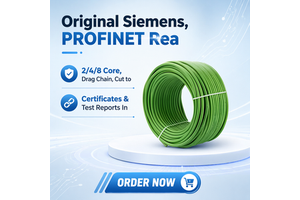 Premium PVC Siemens Original Industrial Ethernet Cable 6XV1840 1878 2 4 8 Core for Factory Automation