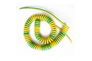 1 Core*2.5mm Earth Cable Switch Spiral Coiled Cable for Distribution Control Box