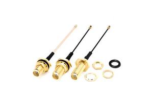 High Quality 10cm 15cm Waterproof SMA Female to Ipx1 U.fl Ufl RF113 RG178 Pigtail Cable with O Ring