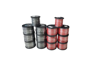 SYS 28AWG 16/0.08TC O.D.1.2 600V Red Black Silicone Wire Tin Plated Copper Wire